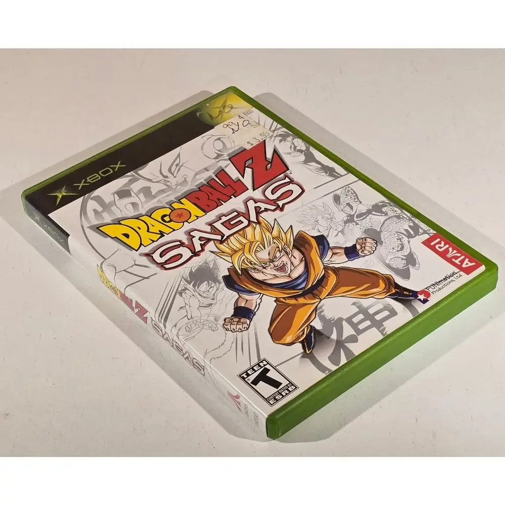 Original Xbox Dragon Ball Z Sagas CIB Complete